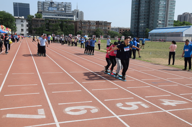 我所勇夺齐鲁工业大学（山东省科学院）趣味运动会第二名