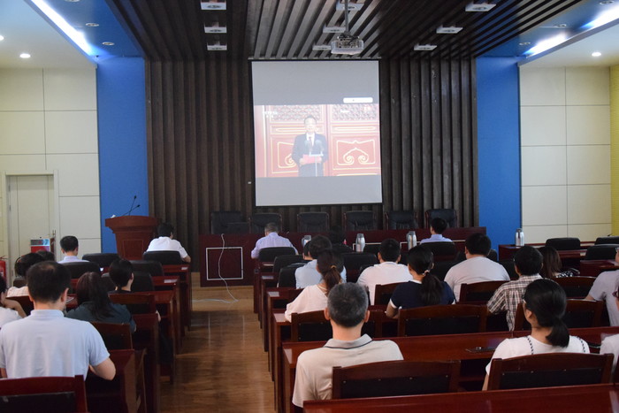 能源所能动学院组织收看庆祝中国共产党成立100周年大会